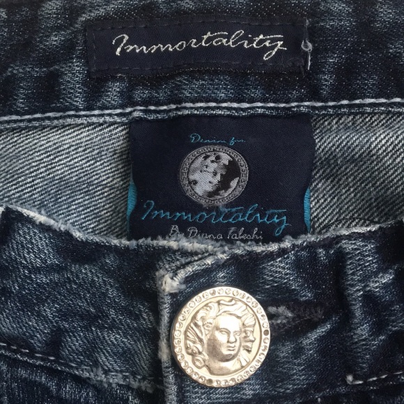 IMMORTALITY EUC Denim Jeans-29- Pckt Embellishment - Picture 6 of 11